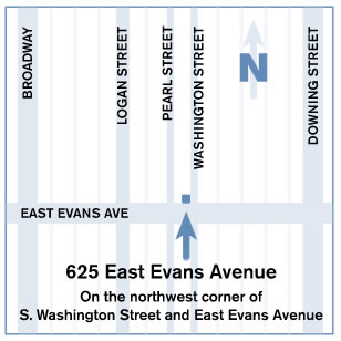 Voices of Victims location map
